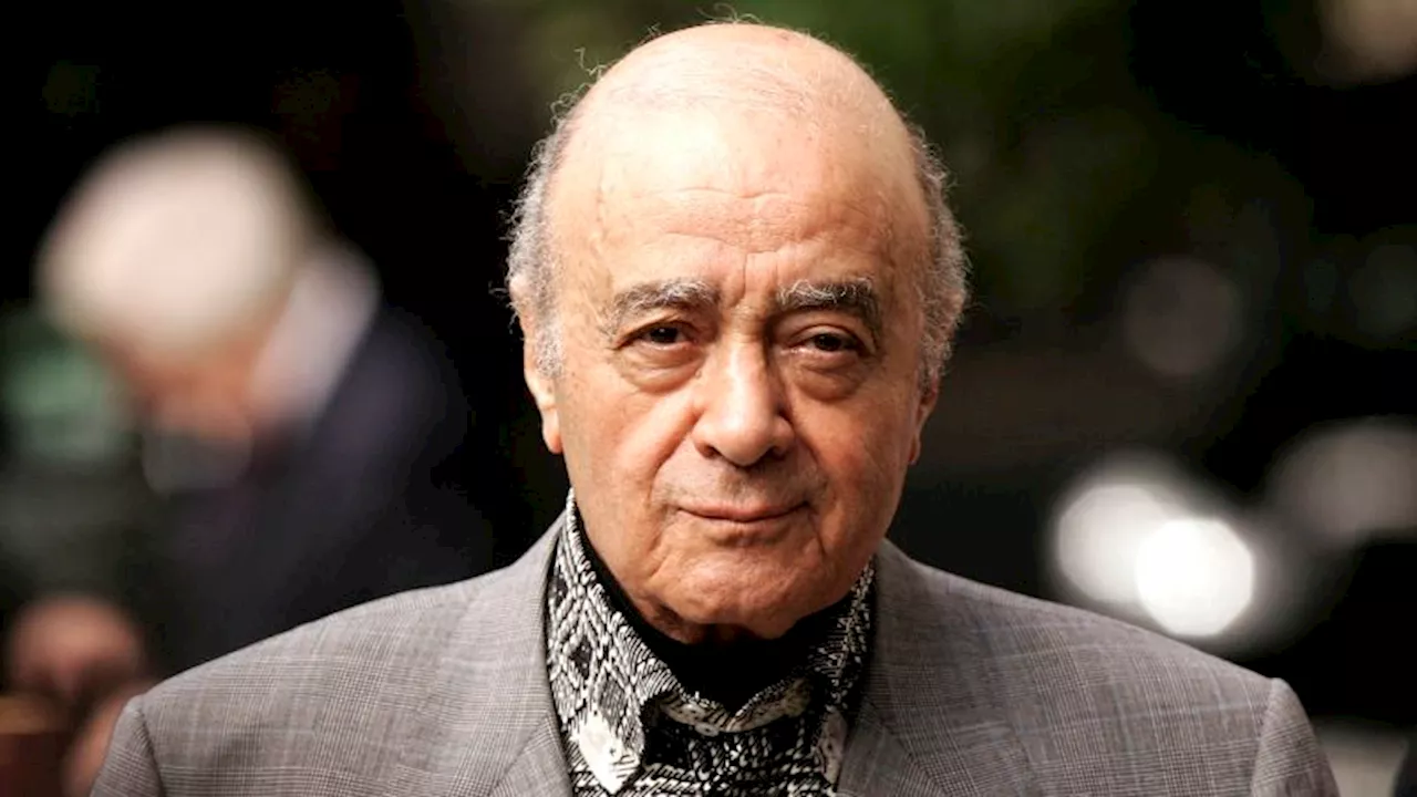 Harrods ‘utterly appalled’ by allegations that former owner Mohamed Al Fayed raped staff