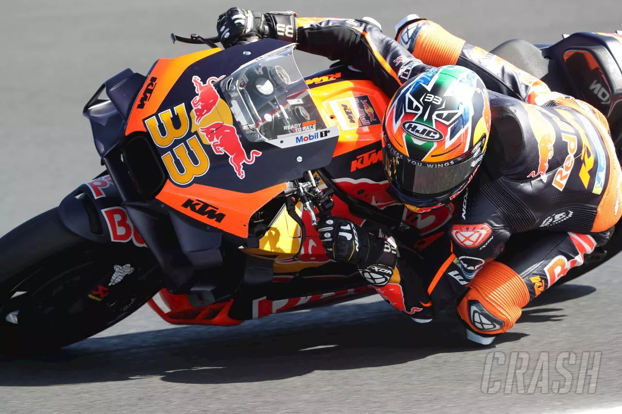 Brad Binder gives initial verdict on 2025 KTM MotoGP prototype