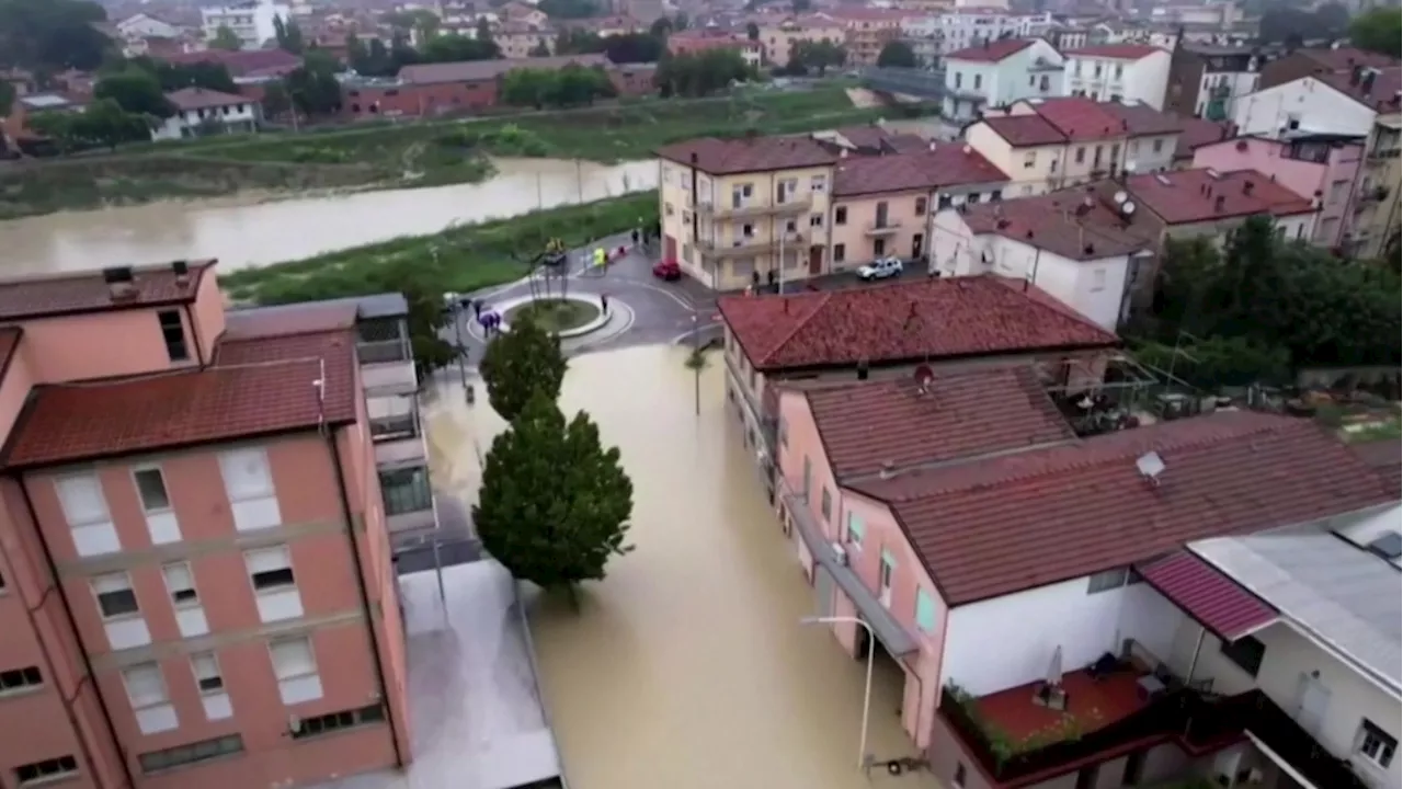 At least 1,000 people under evacuation order as flooding hits northern Italy