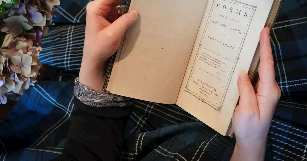 Rare first edition Robert Burns poetry book auctions for over £60,000