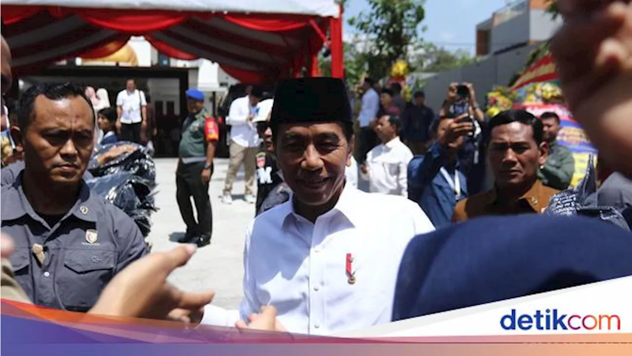 Presiden Jokowi Kunjungi Ponpes Ora Aji Gus Miftah di Sleman