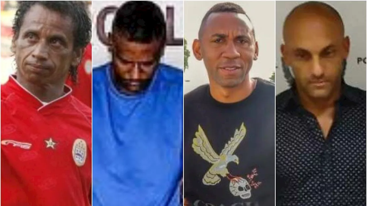 Rolan de la Cruz, John Viáfara y los otros exfutbolistas colombianos capturados por narcotráfico