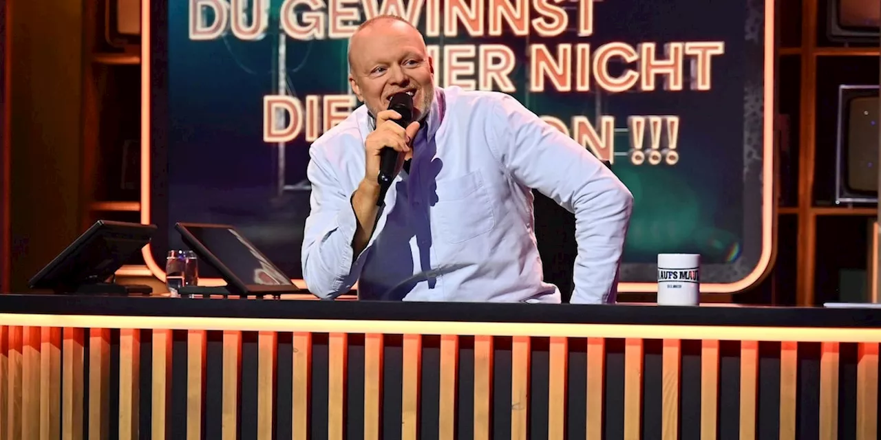 Stefan Raab stichelt in seiner neuen Show gegen Regina Halmich und Jürgen Milski