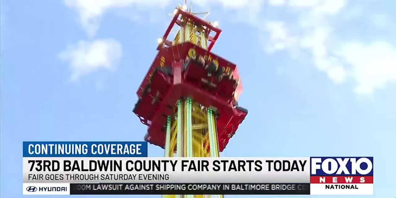 73rd Annual Baldwin County Fair back with rides, games, food, & fun