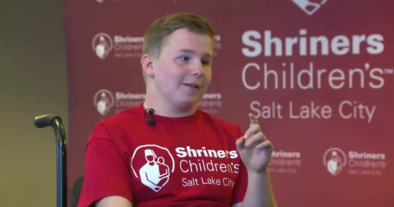 Utah teen working to give back to Shriners Children's through 'Walk for Love'