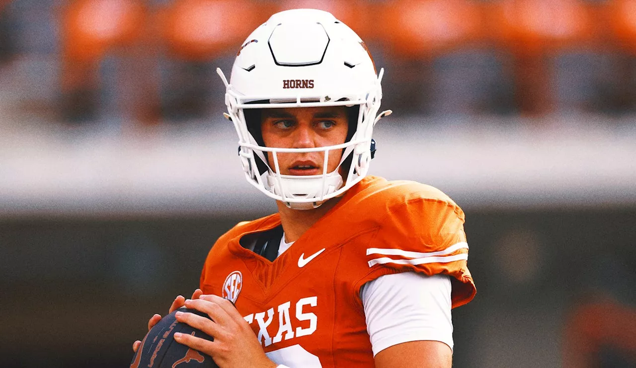 Arch Manning to make first start for Texas with Quinn Ewers out