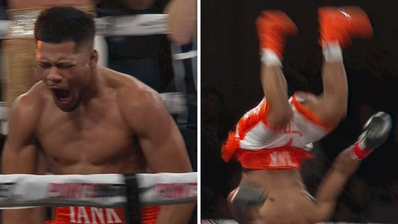 Teen’s stunning upset announces himself as Tszyu rival, Horn beaten by new ‘household name’