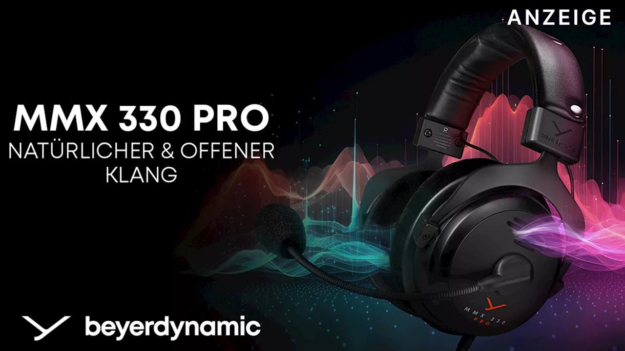 Beyerdynamic bringt mit dem MMX 330 PRO endlich ein offenes Gaming-Headset