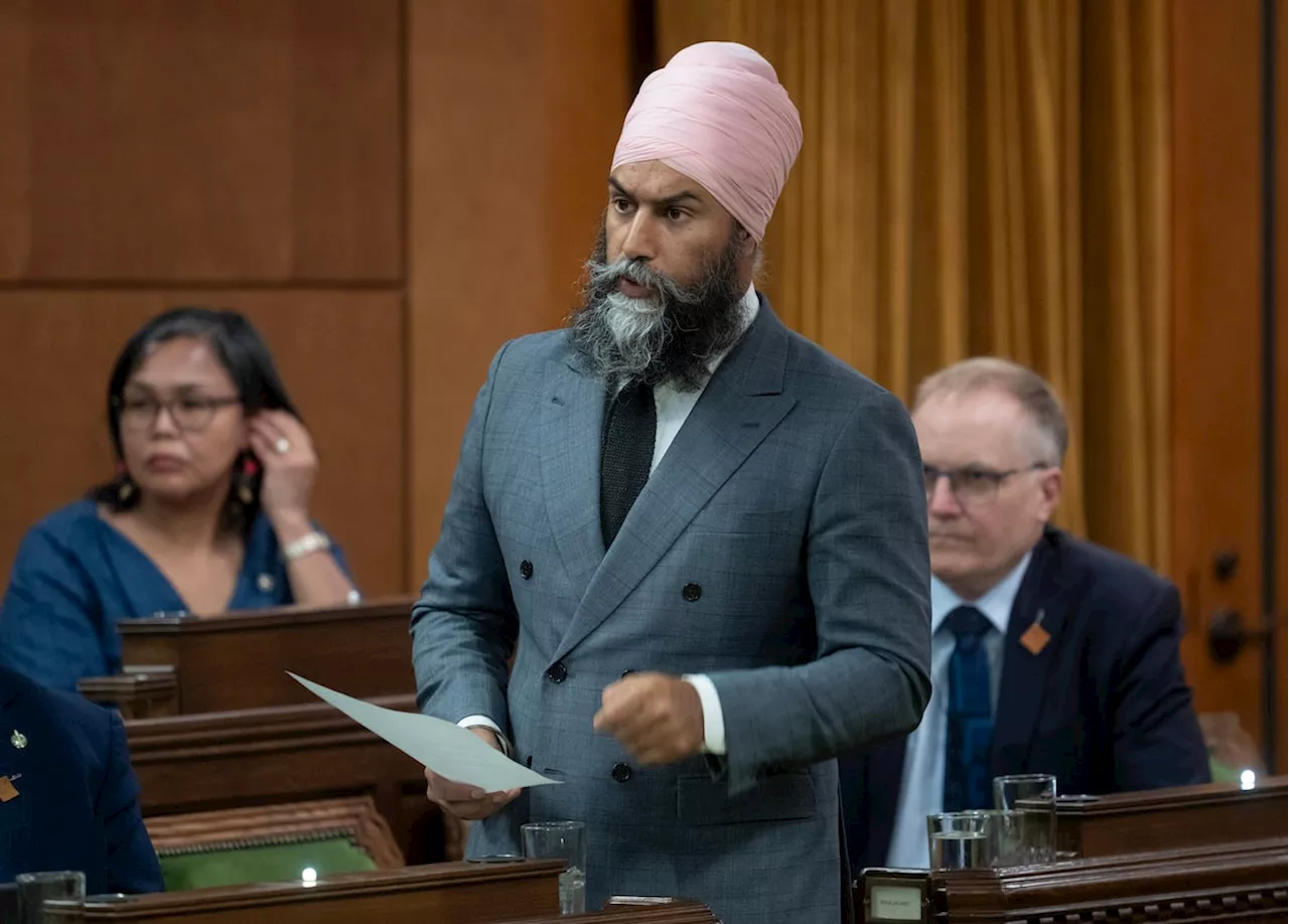 Jagmeet Singh will join Bloc in voting against Conservative non-confidence motion