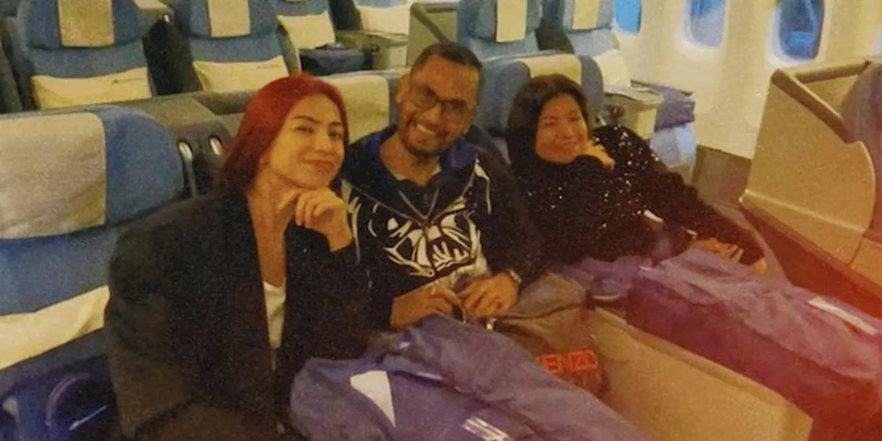 Glaiza De Castro fulfills dream of traveling with parents