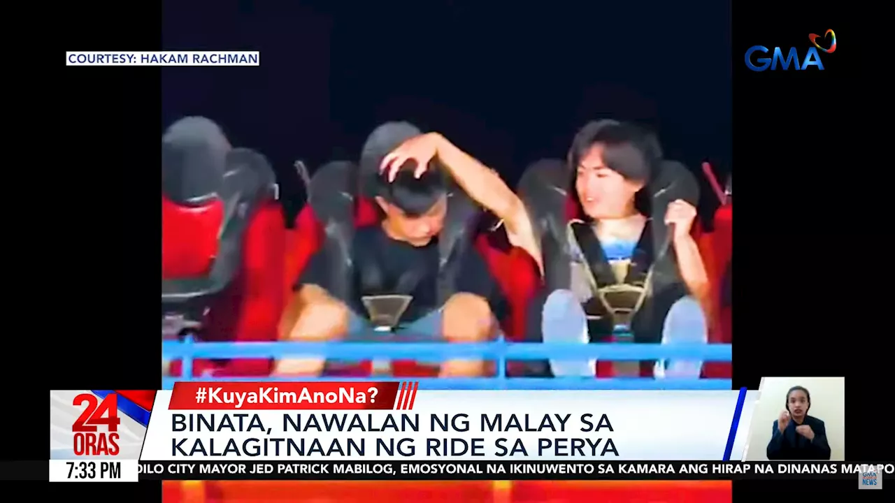 Local tourist in Iligan faints while riding carnival ride