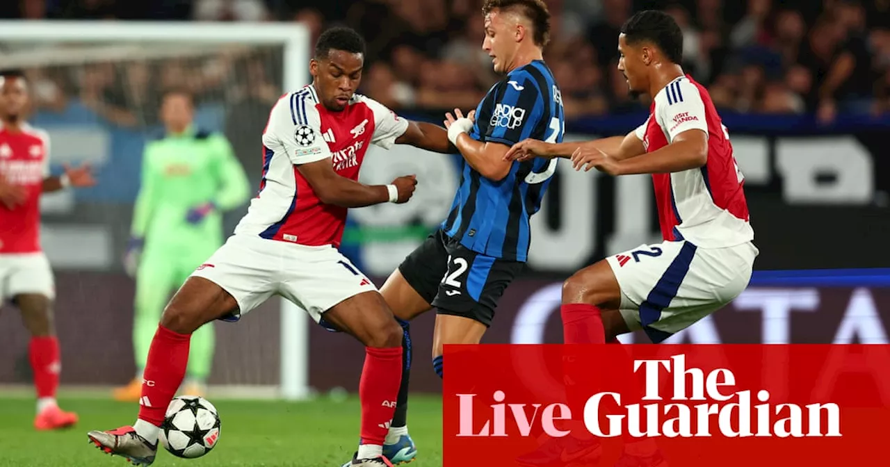 Atalanta v Arsenal: Champions League