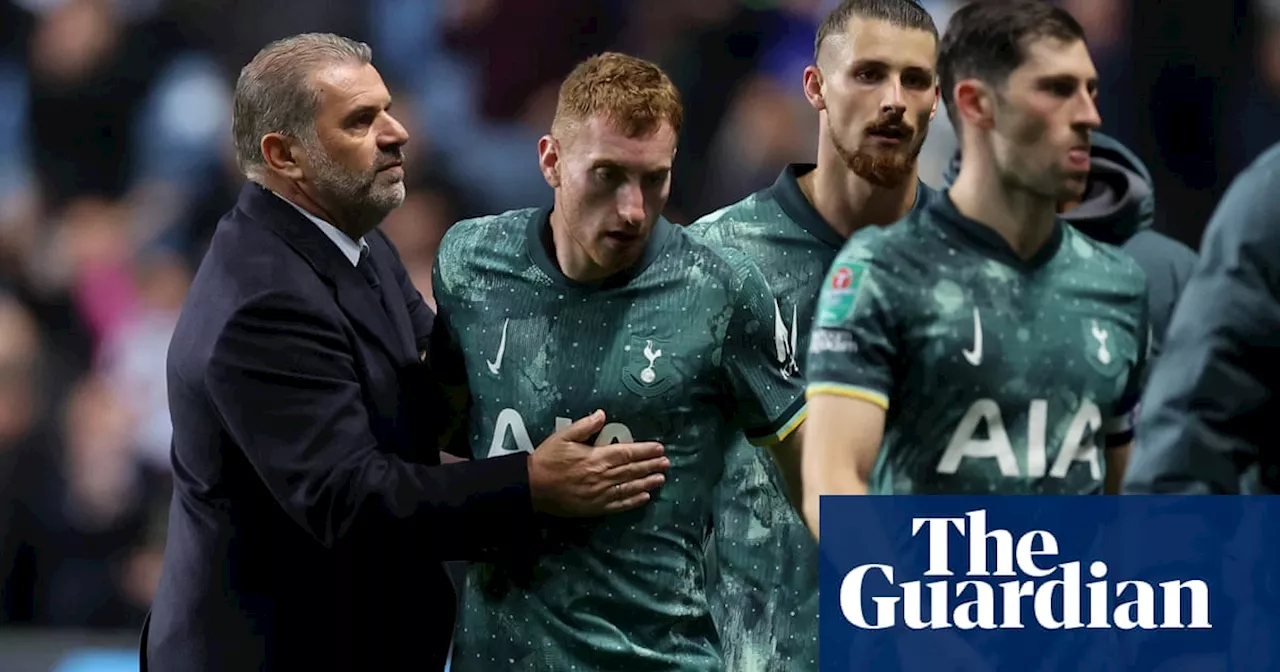 Spurs leave it very late in Postecoglou’s ‘second-season trophy’ tilt