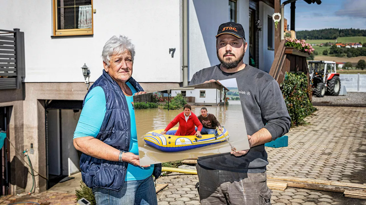 Schon 2009 Opfer - jetzt traf Flut Familie noch ärger