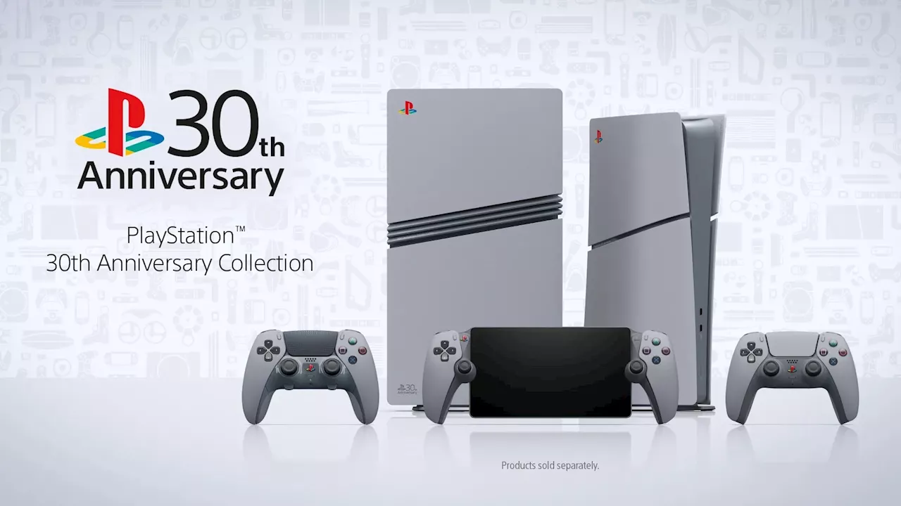 PlayStation festeja sus 30 años con estas espectaculares PS5 y PS5 Pro de edición limitada