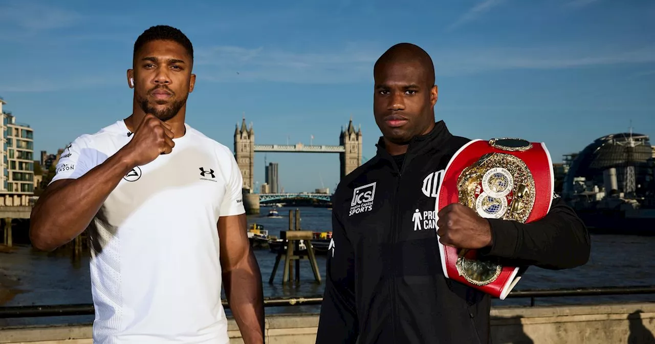 Anthony Joshua v Daniel Dubois LIVE press conference ahead of Wembley bout