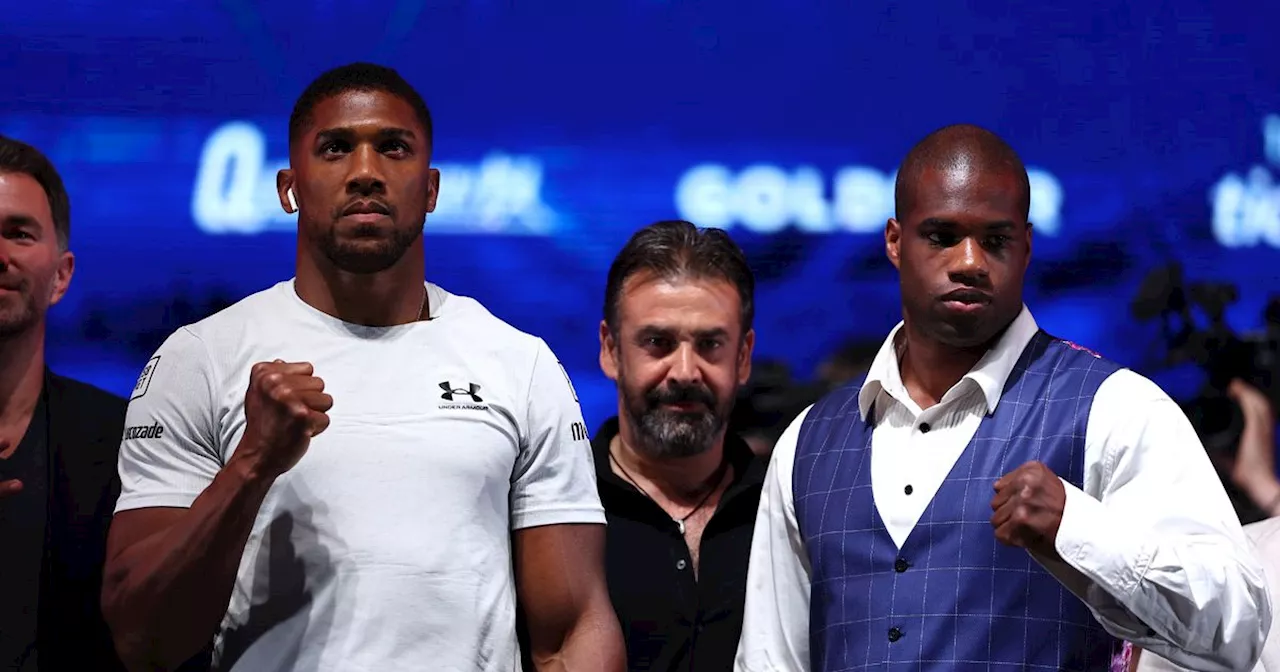 Daniel Dubois career earnings and biggest payday dwarfed by Anthony Joshua's