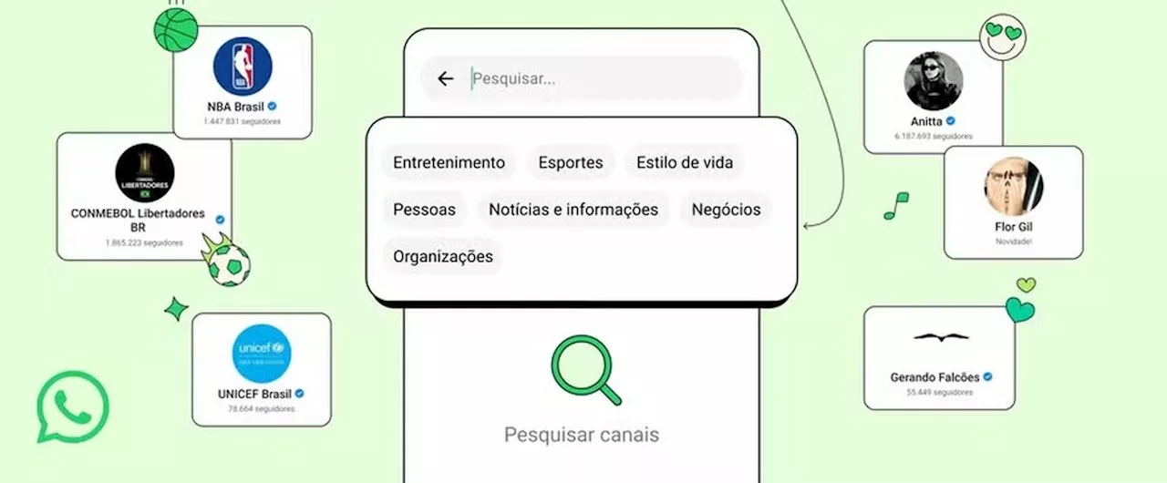 Mudanças no WhatsApp: canais passarão a ser organizados por categorias para facilitar navegação