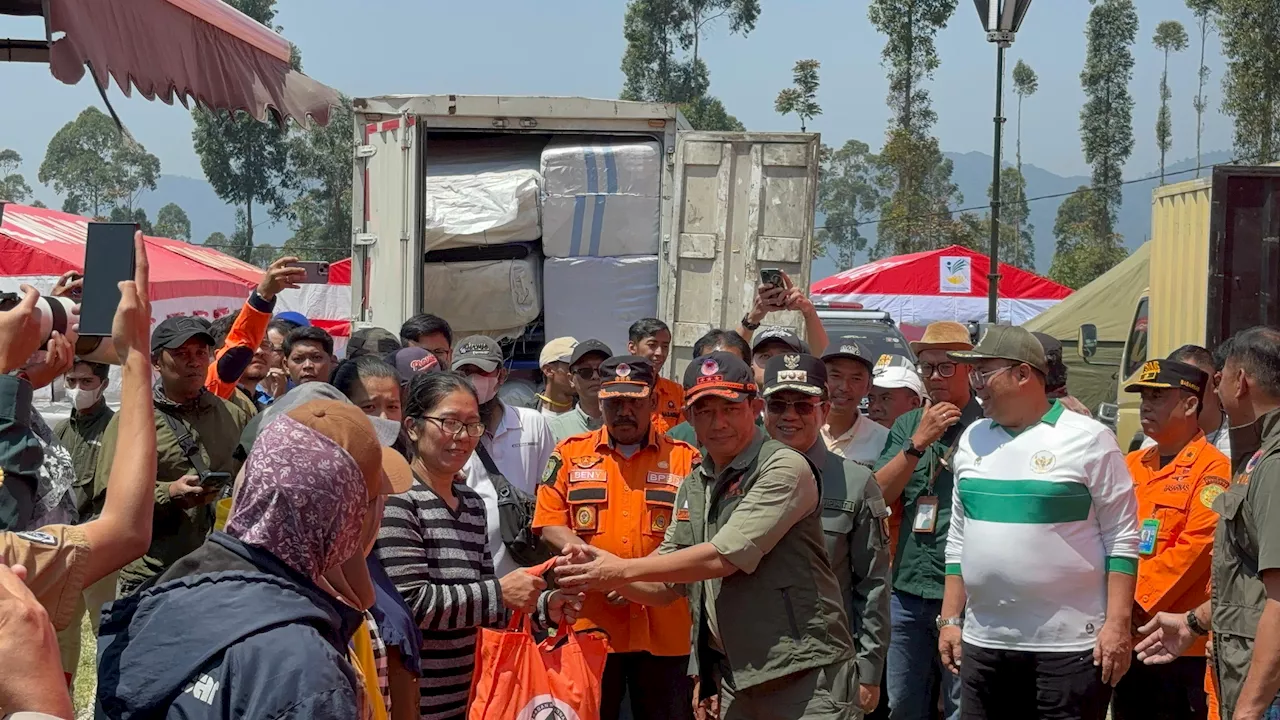 BNPB Salurkan Dana Bantuan untuk Korban Gempa di Bandung