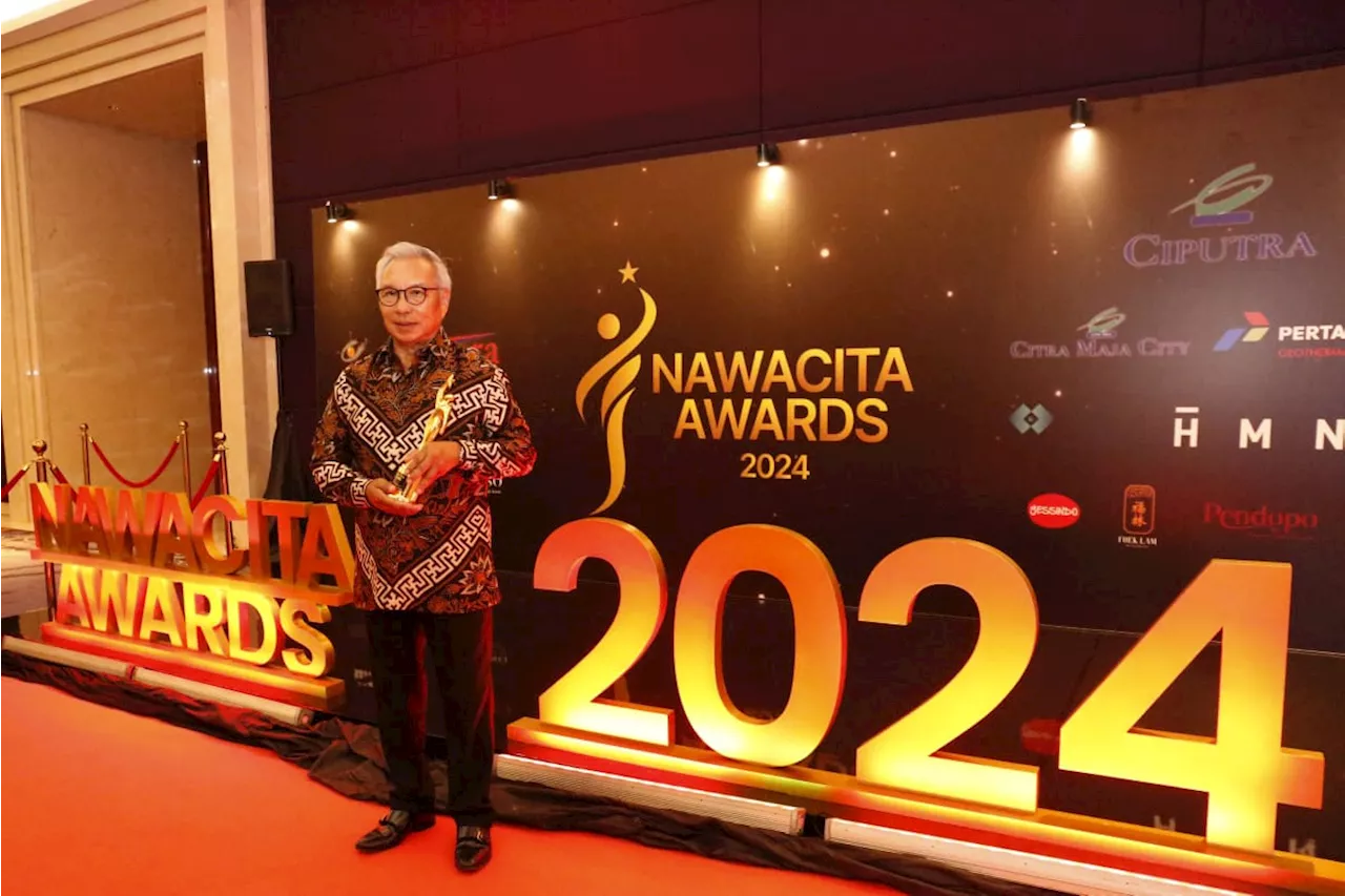 Budiarsa Sastrawinata Raih Nawacita Awards 2024 Kategori Kemajuan Infrastruktur & Industri