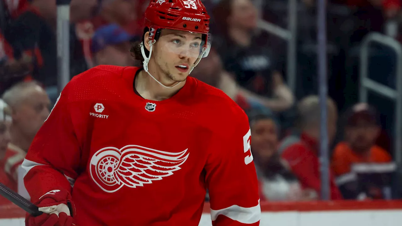 NHL: Detroit Red Wings binden Moritz Seider langfristig