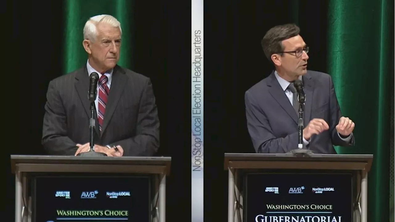 Accusations of dishonesty fly in debate between Washington gubernatorial hopefuls