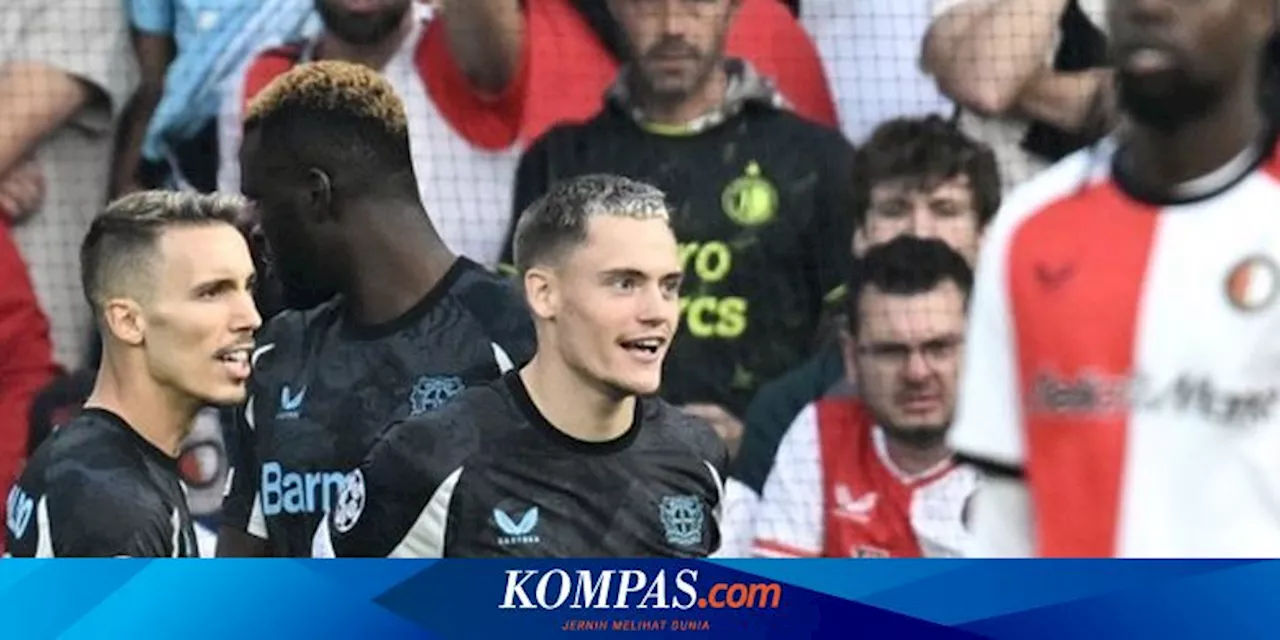 Hasil Feyenoord Vs Bayer Leverkusen: Wirtz Mematikan, Bayer Pesta Gol