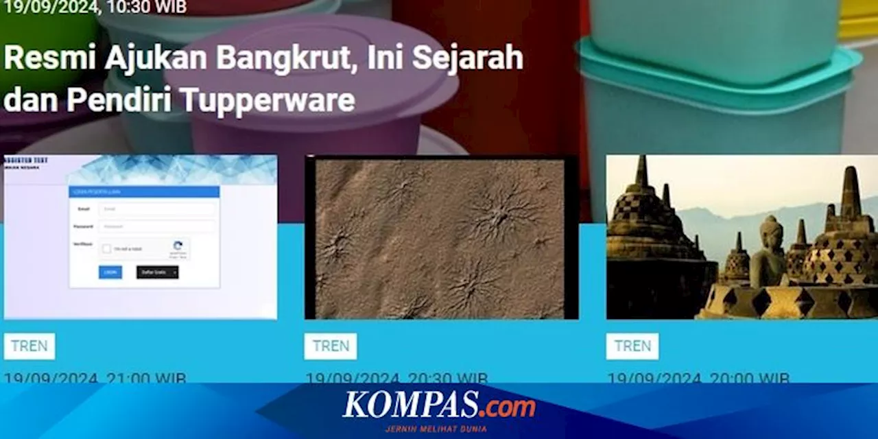 [POPULER TREN] Tupperware Bangkrut, Begini Sejarahnya | Apa Saja Efek Samping Stevia?