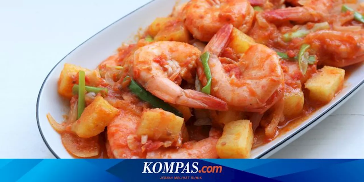 Resep Tumis Udang Manis Pedas ala Thailand