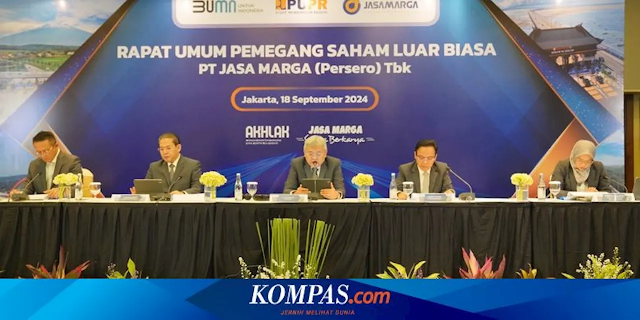 Saham Rp 12,8 Triliun Anak Usaha Jasa Marga Beralih ke Dua Perusahaan