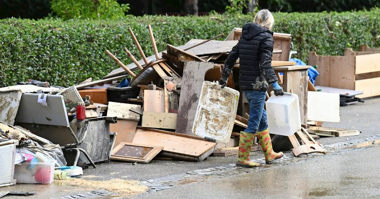 Aufräumarbeiten nach Hochwasser: Die ersten Betrüger sind unterwegs