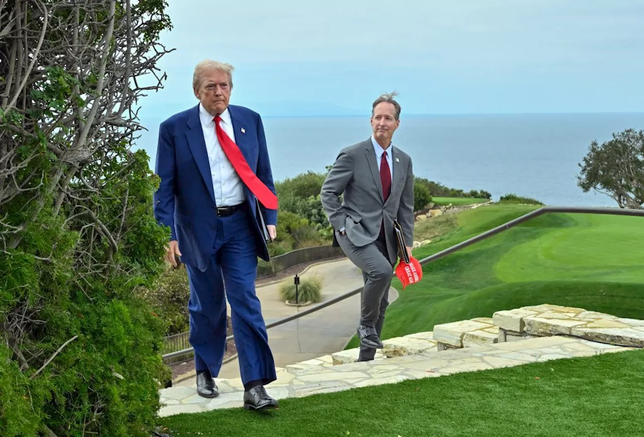 Behind the scenes of Trump’s Rancho Palos Verdes meeting with the city’s mayor