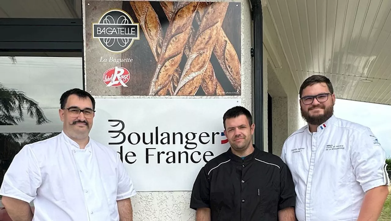 Aucamville : trois boulangers en route pour la Coupe de France de Boulangerie 2025