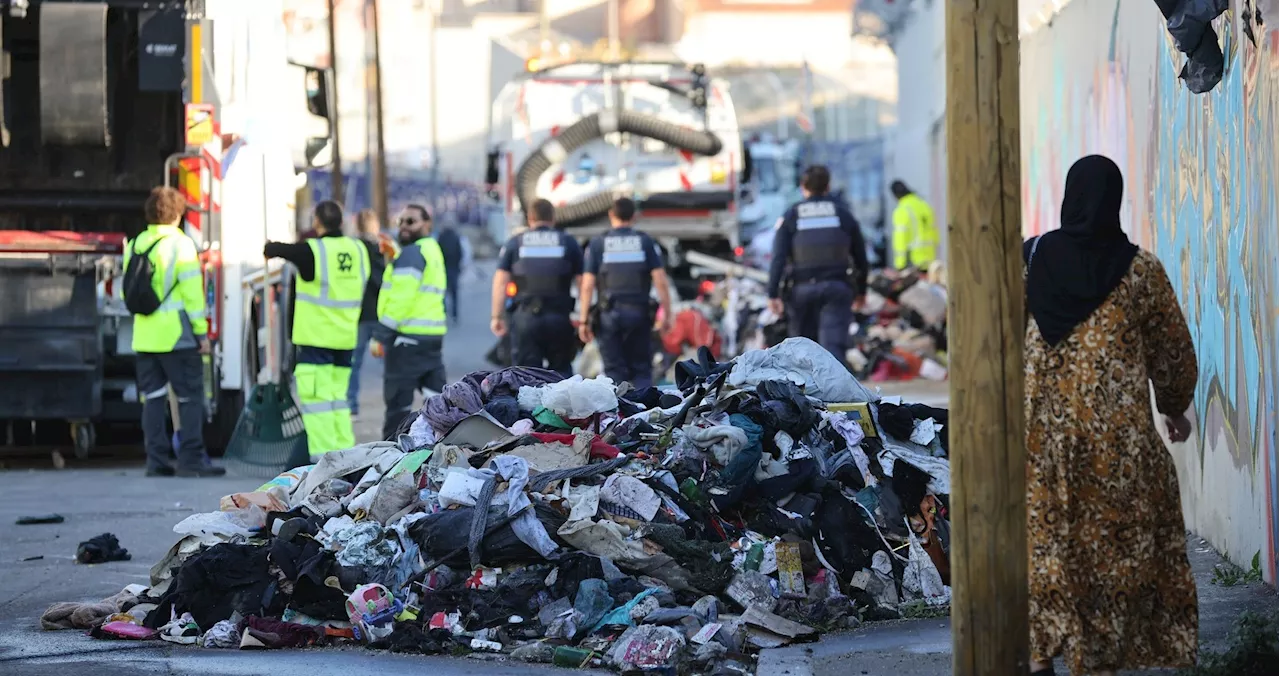 À Marseille, une nouvelle grande opération de nettoyage de l'avenue Félix-Zoccola