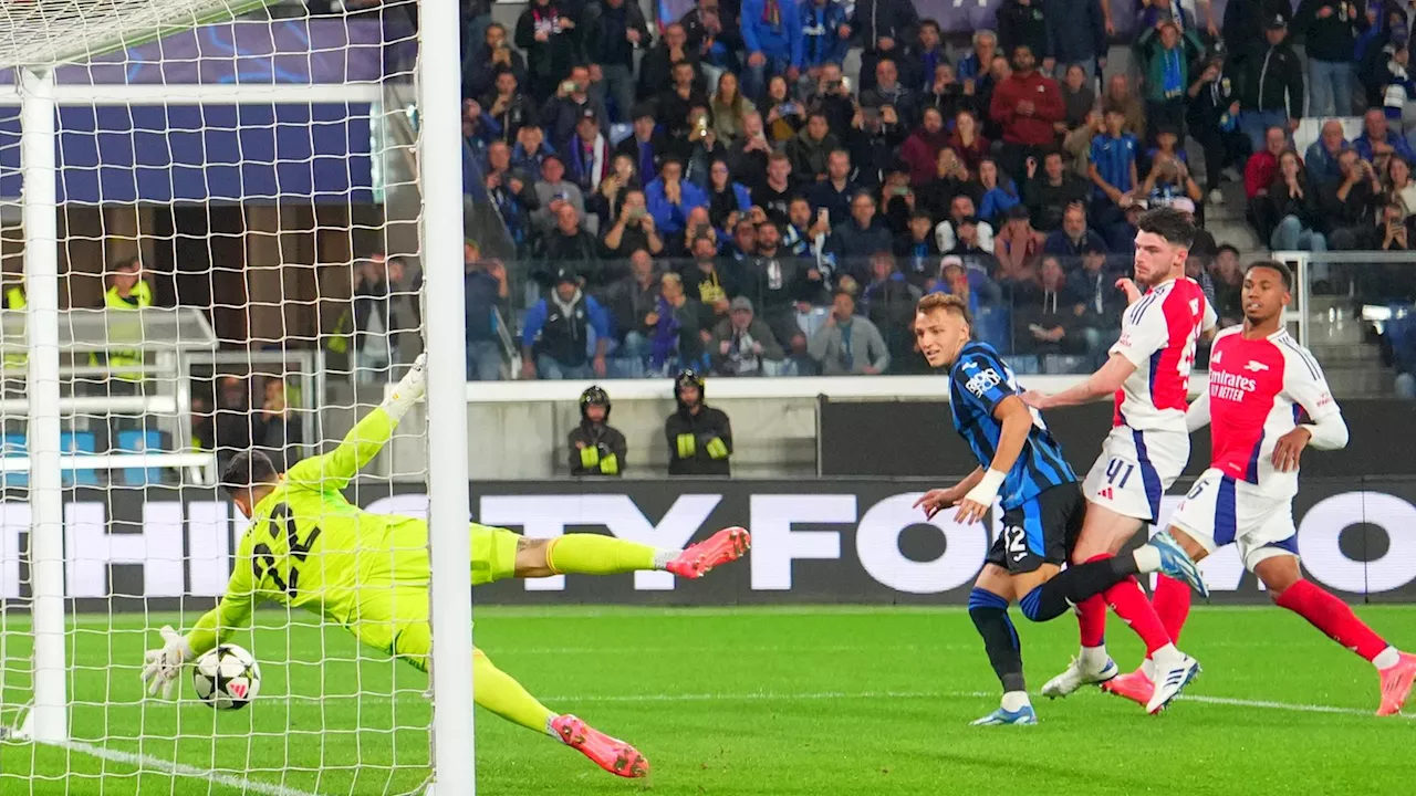 Finisce 0-0 tra Atalanta e Arsenal, match valido per la prima giornata della Champions League