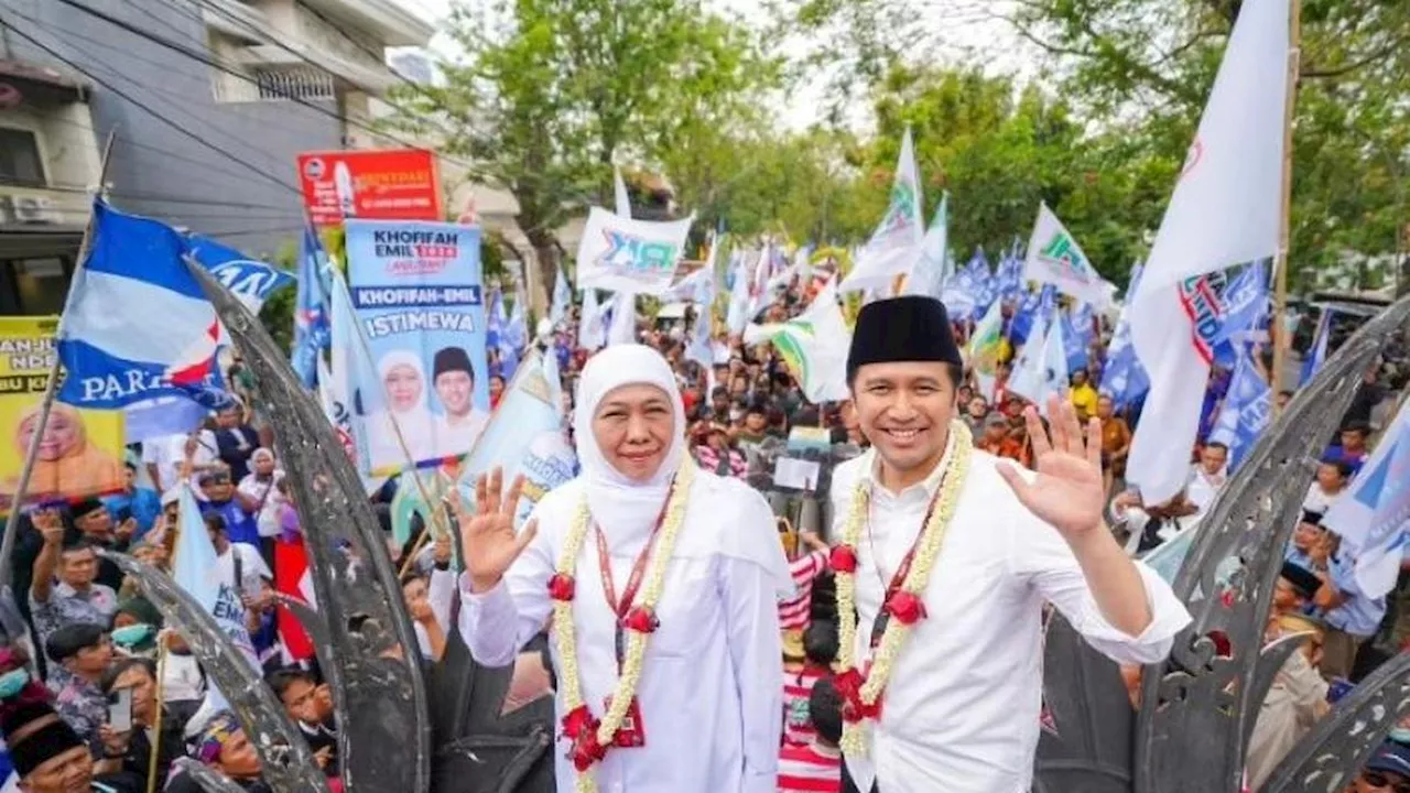 Pilkada Jatim 2024, Survei Poltracking: Suara NU dan PKB Mayoritas ke Khofifah-Emil