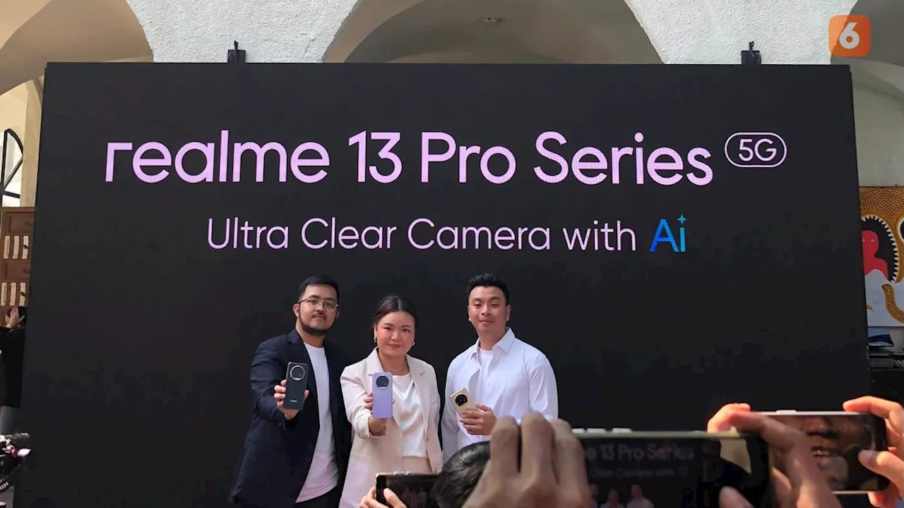 Realme 13 Pro+ 5G dan Realme 13 Pro 5G Meluncur, Hadirkan Pengalaman Fotografi ala DSLR