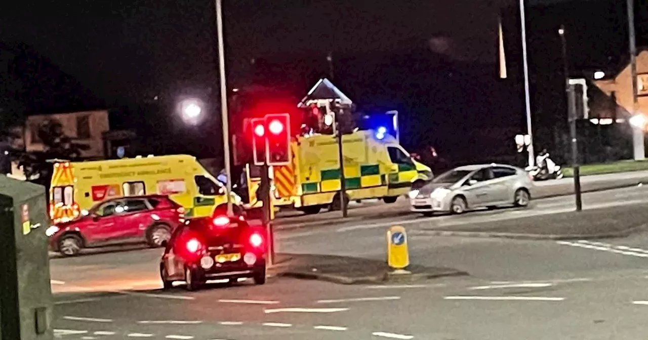 Boy in hospital with serious injuries after moped and Range Rover crash