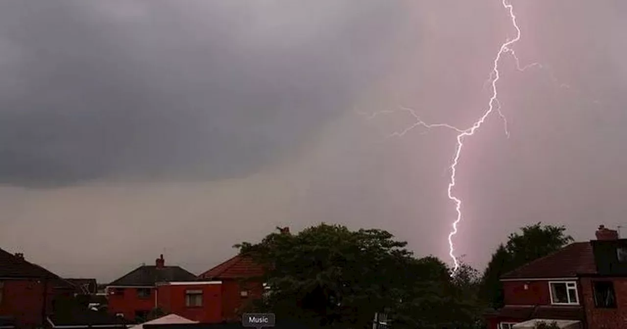 Met Office's Lancashire forecast as thunderstorm warning issued in North West