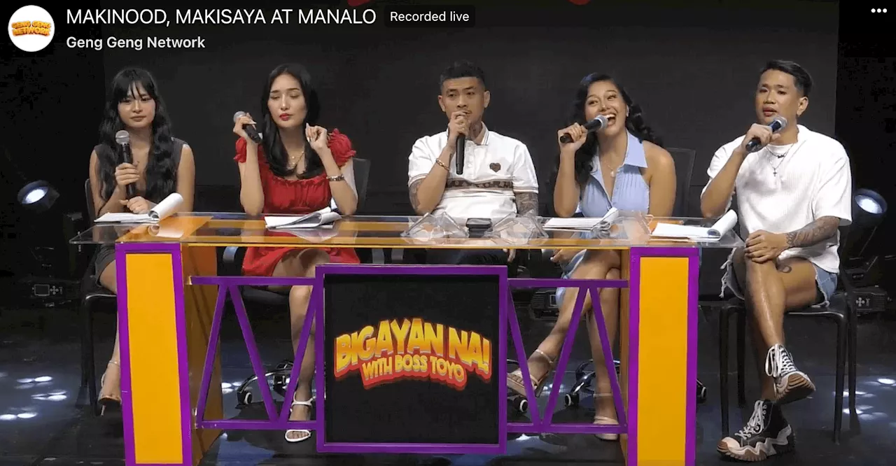 Boss Toyo launches online game show 'Bigayan Na'