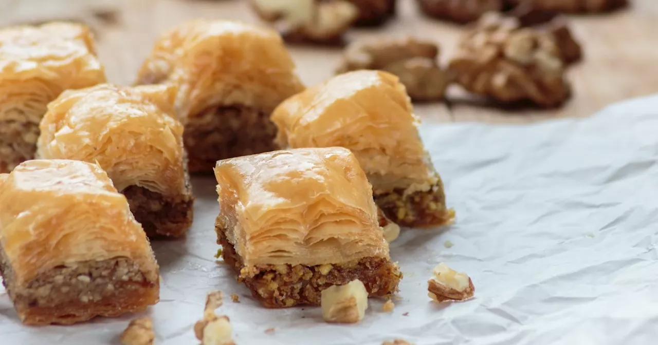 Les baklavas aux noix de Laurent Mariotte