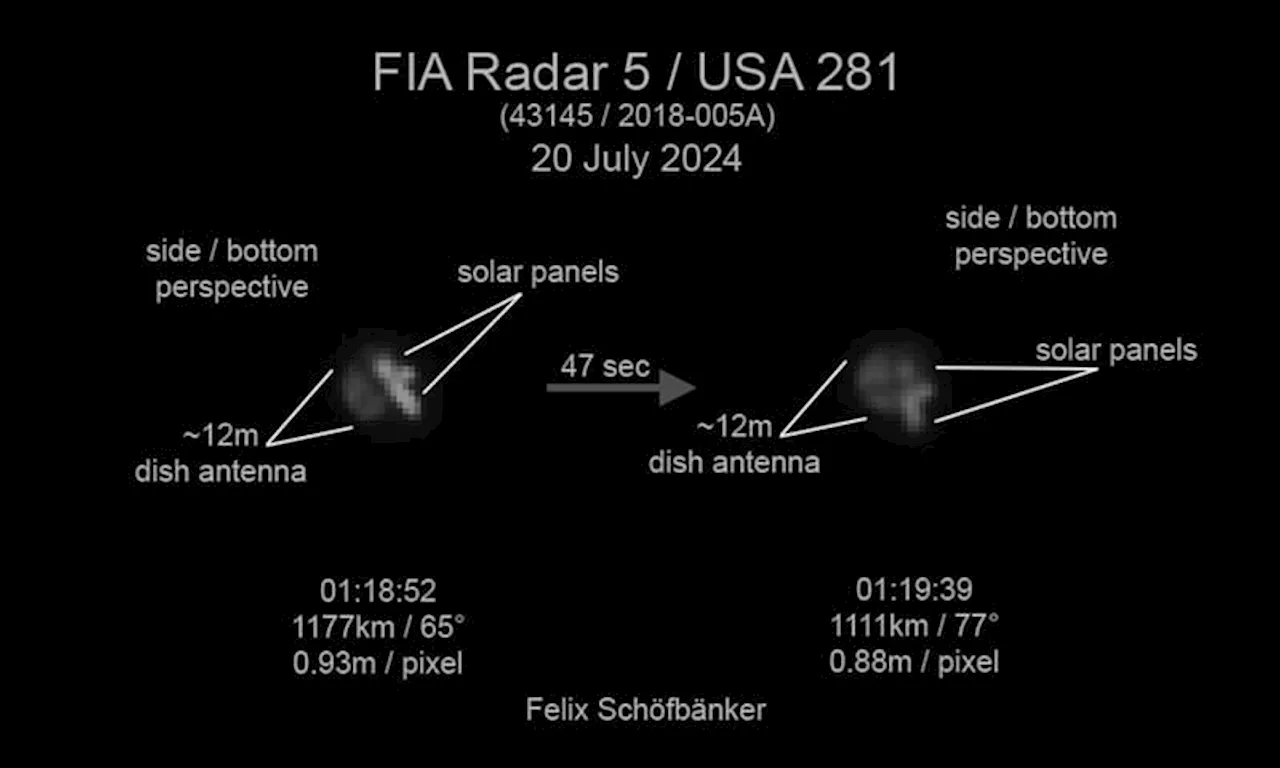 Pengamatan Amatir Ungkap Detail Satelit Mata-Mata Rahasia AS