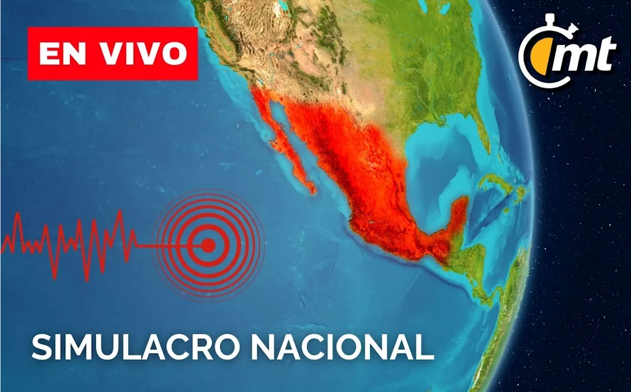 Alerta sísmica EN VIVO; a qué hora será el Simulacro Nacional HOY 19 de septiembre 2024