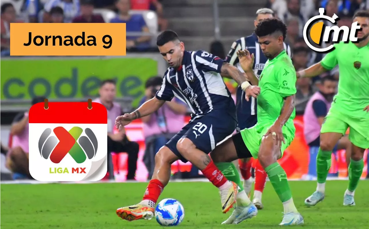 Partidos Liga MX: Quién juega hoy jornada 9 Apertura 2024