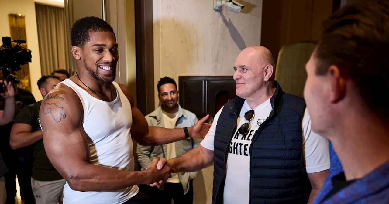 John Fury Expresses Admiration For Anthony Joshua Ahead Of Dubois Clash