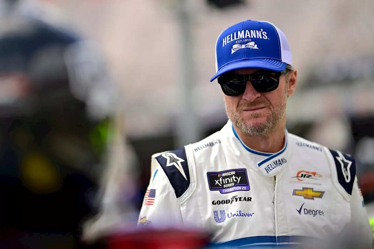 Dale Earnhardt Jr. is back, running what might be his last NASCAR race ever