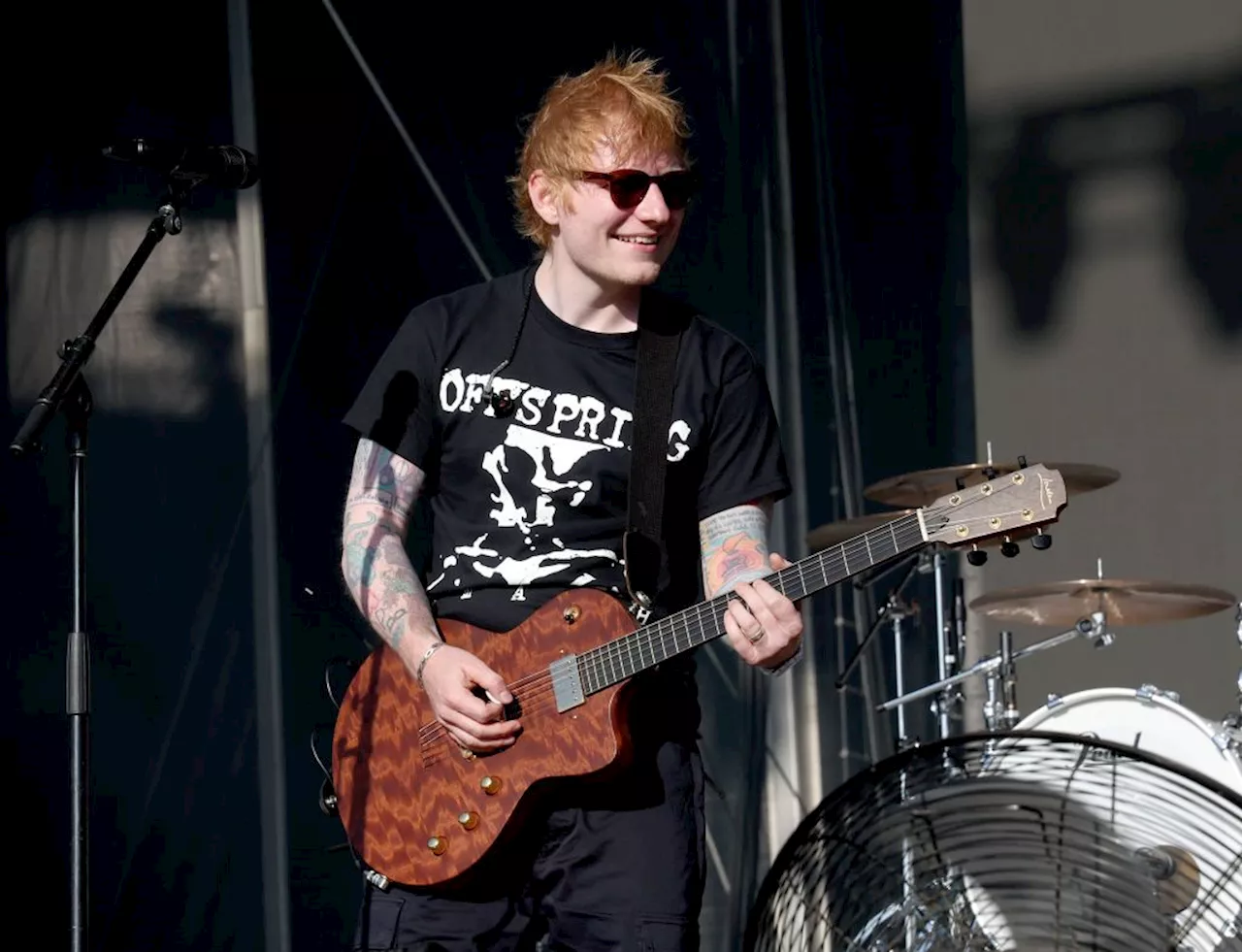 Ed Sheeran Serenades Runner With Love Song During Video Shoot