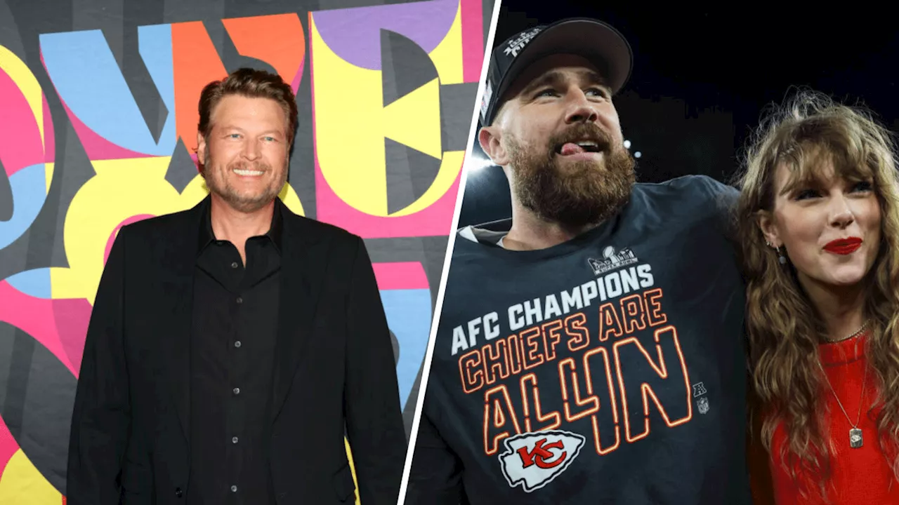 Why Blake Shelton relates to Travis Kelce & Taylor Swift's romance