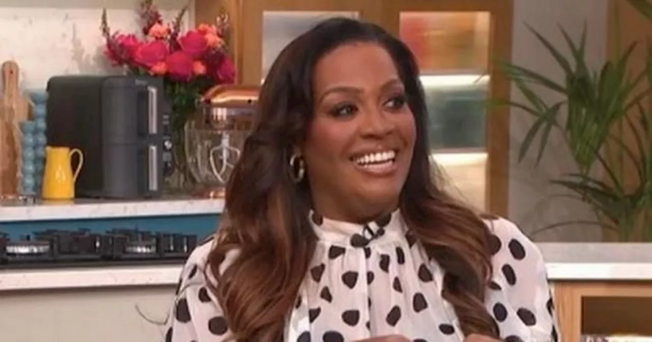 Alison Hammond's This Morning polka dot shirt is perfect for autumn officewear