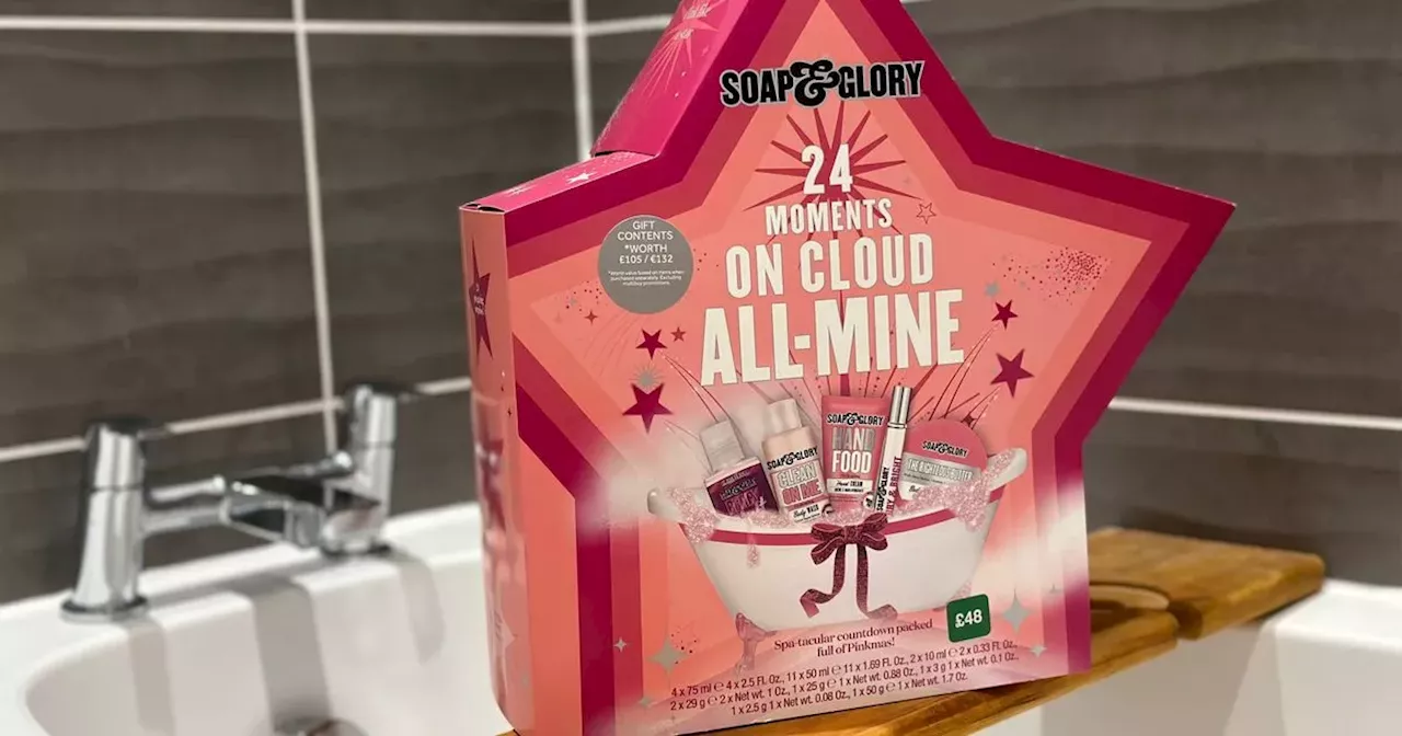 I opened Soap & Glory's advent calendar early - one item smells like £65 perfume